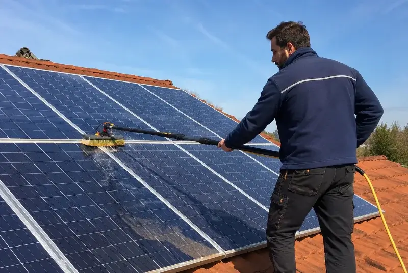 Nettoyage et entretien de panneaux solaires à Talence
